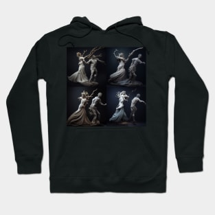 Apollo And Daphne Greek Statue Hoodie